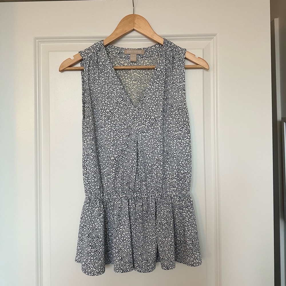 Banana Republic Dotted Blouse - Size S
